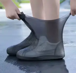 Photo - 1 Pair Silicone Waterproof Shoe Covers