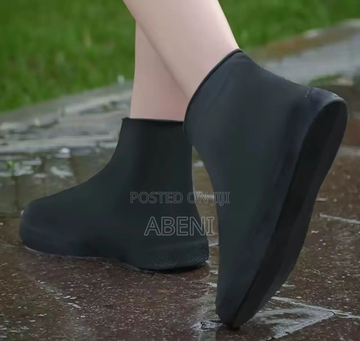 1 Pair Silicone Waterproof Shoe Covers