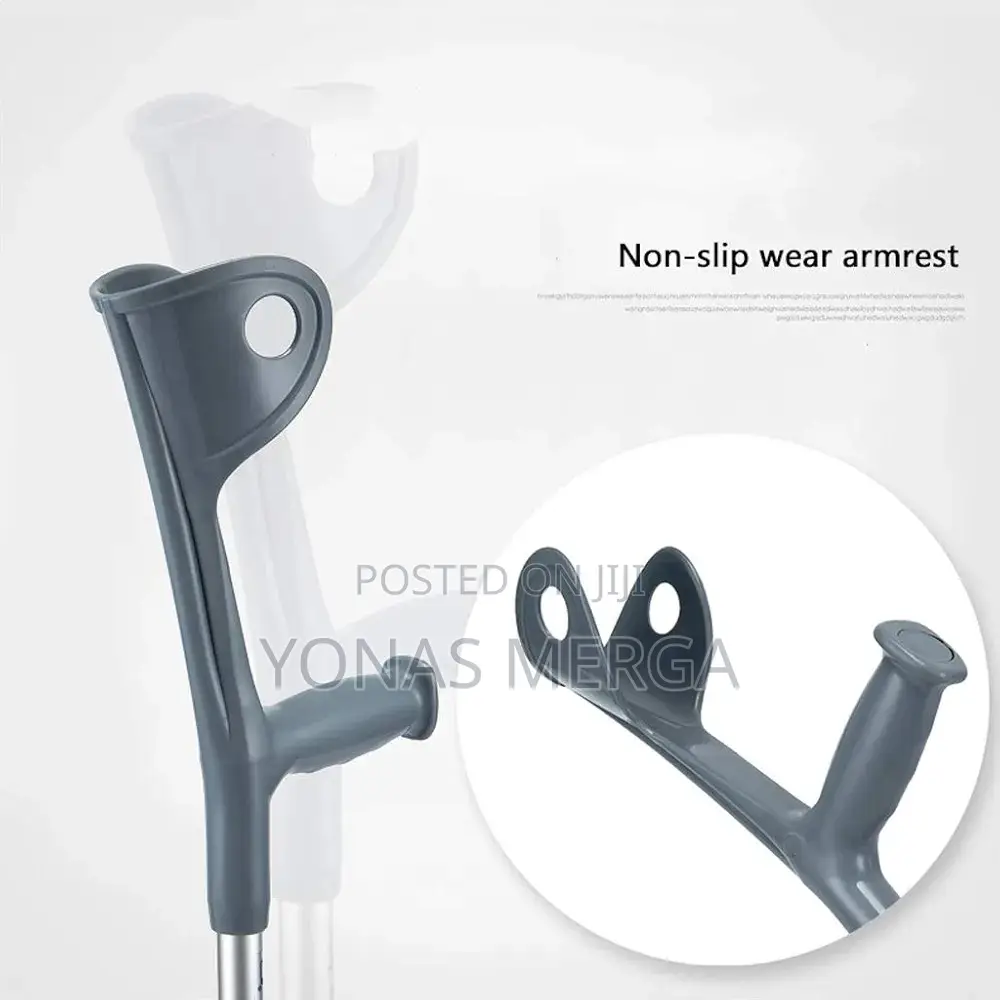 Elbow Crutches፶ثcranch/Soft Handle Top Ensures Comfortable