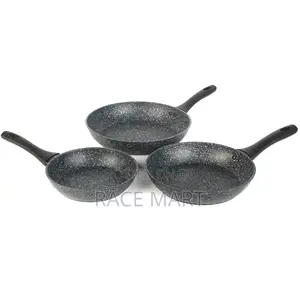 Momcoc Fry Pan Set የሴራሚክ መጥበሻ