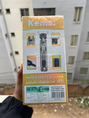 Fade መስሪያ Kemei Professional Hair Clipper