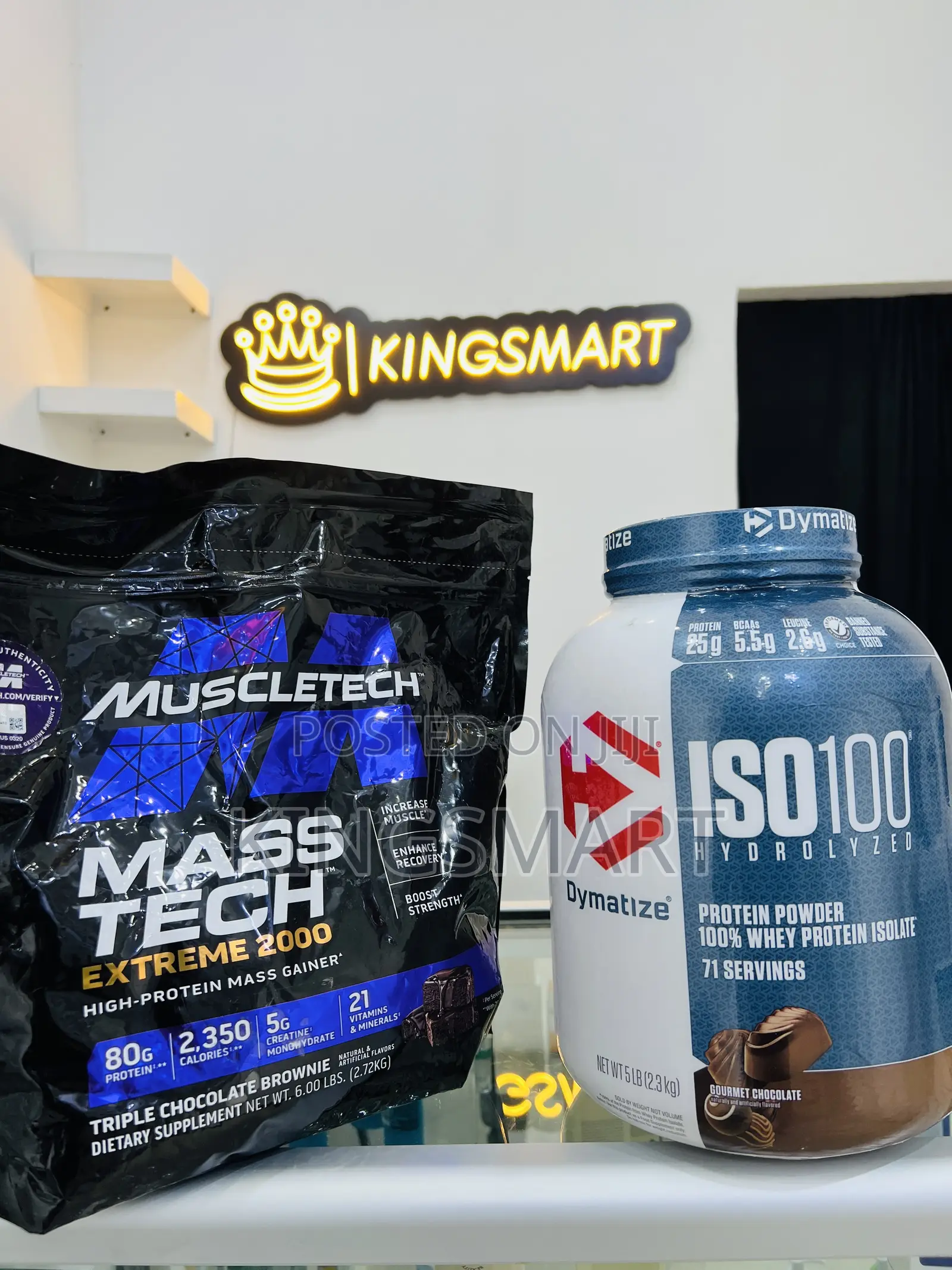 Bulk and Cut With Masstech Extreme and Iso Dymatize