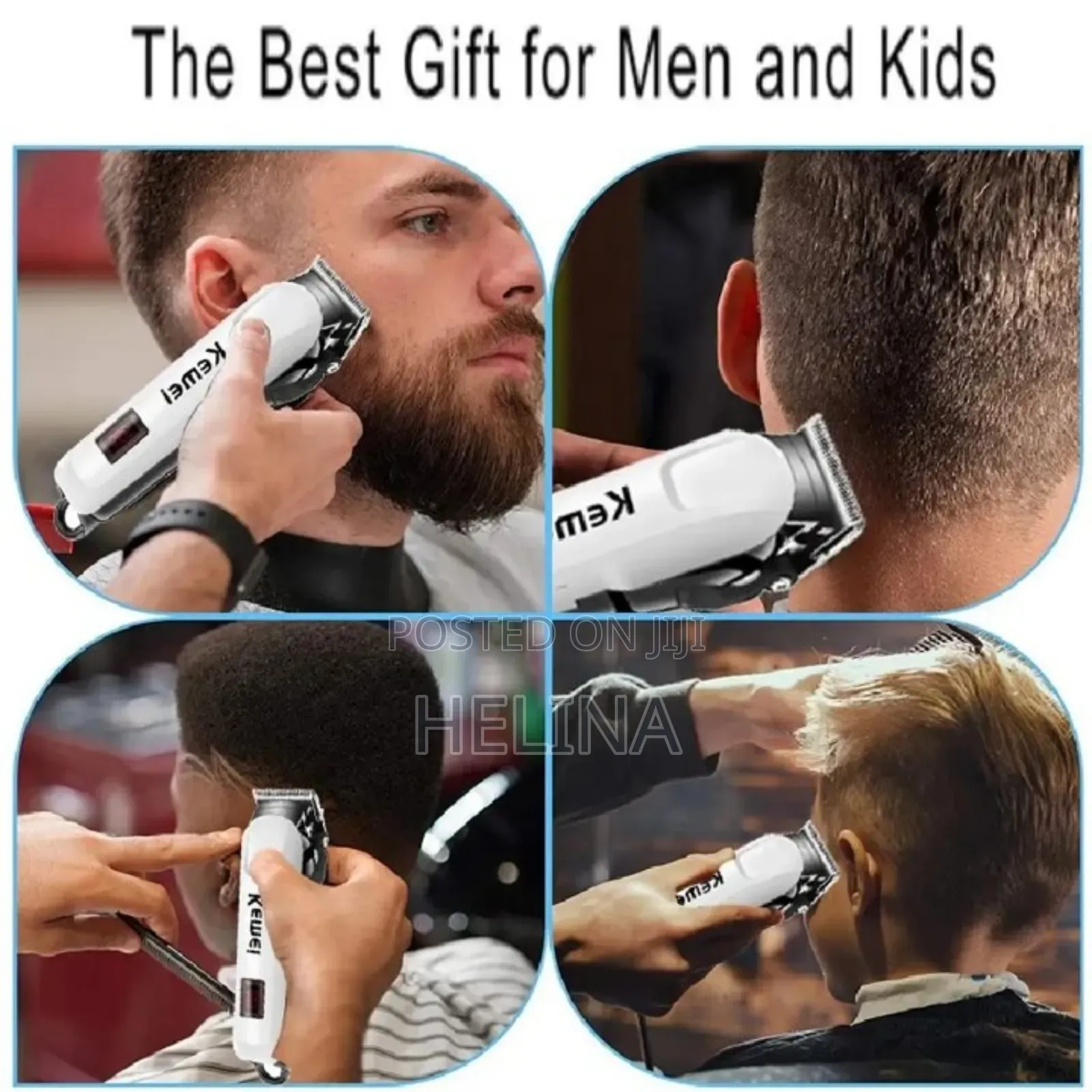 The Best Gift for Men and Kids Kemei Hair Clipper