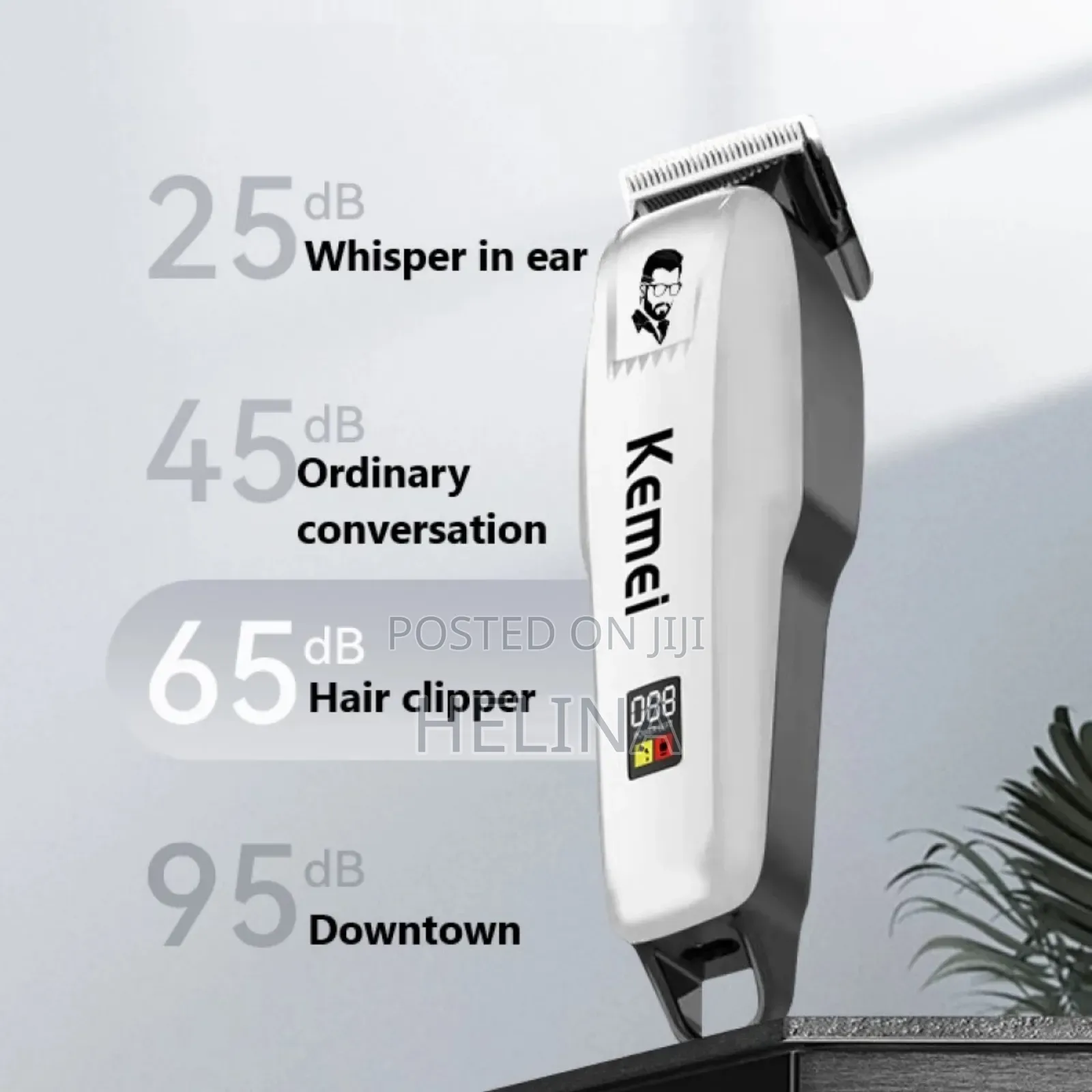 Pro Kemei Enco Km-809a Professional Barber Clipper