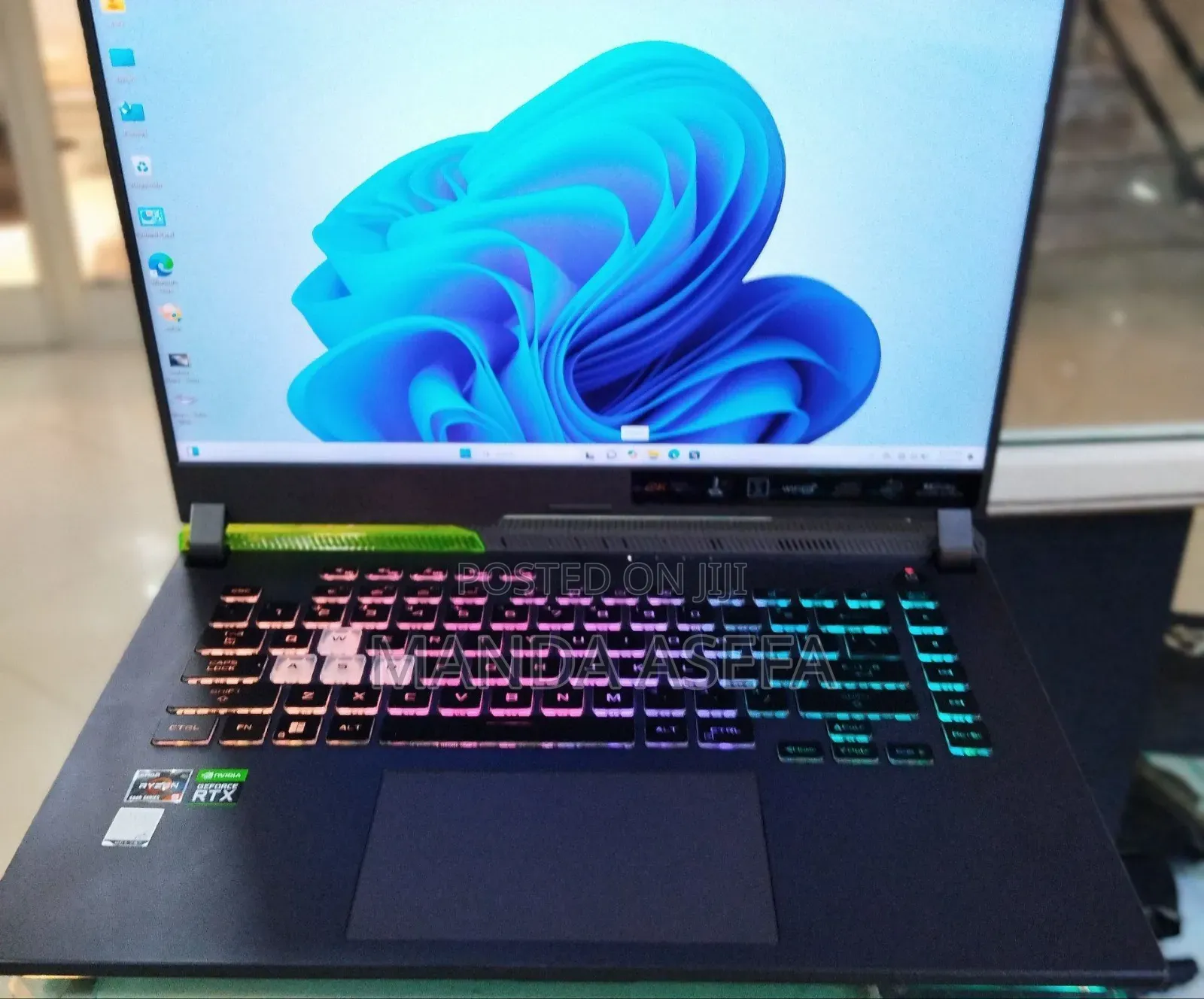 New Laptop Asus ROG Strix G16 G614 16GB AMD Ryzen 9 SSD 512GB