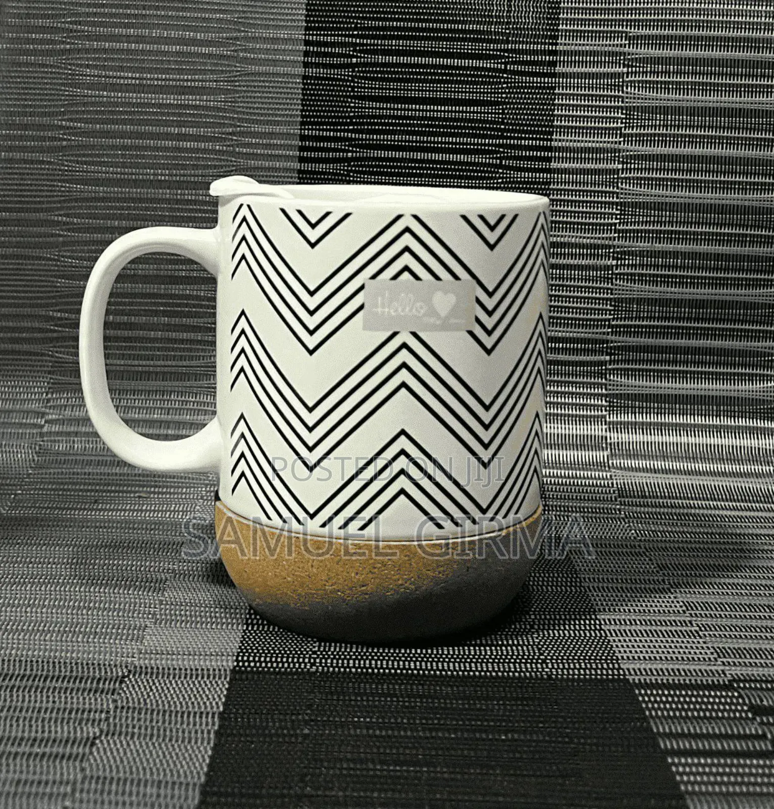  Ceramic Mug
 400 ሚሊ የሚይዝ
ወፍራም ቶሎ የማያቀዘቅዝ