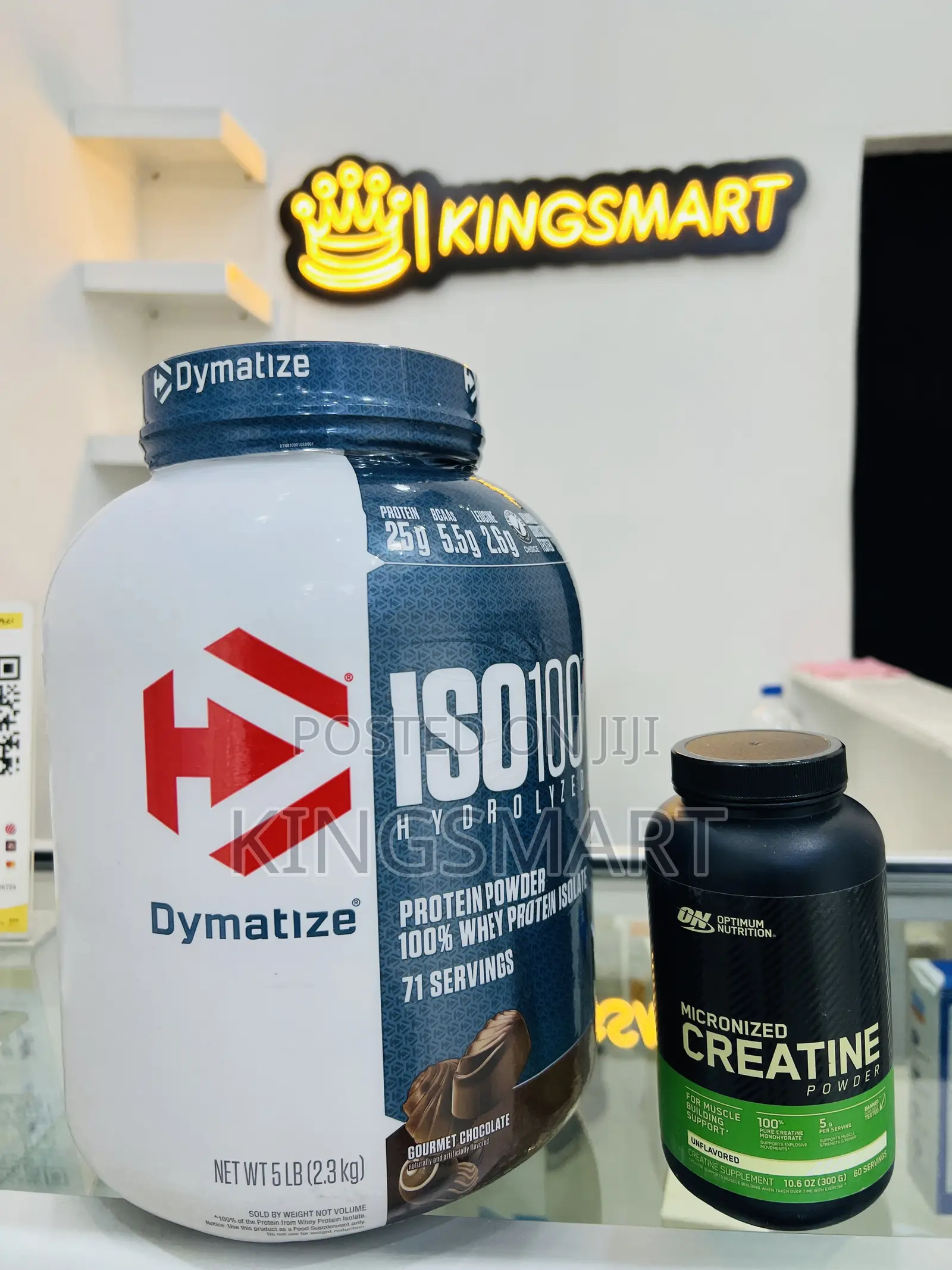 On Micronized Creatine With Iso Dymatize Whey Discount Offer