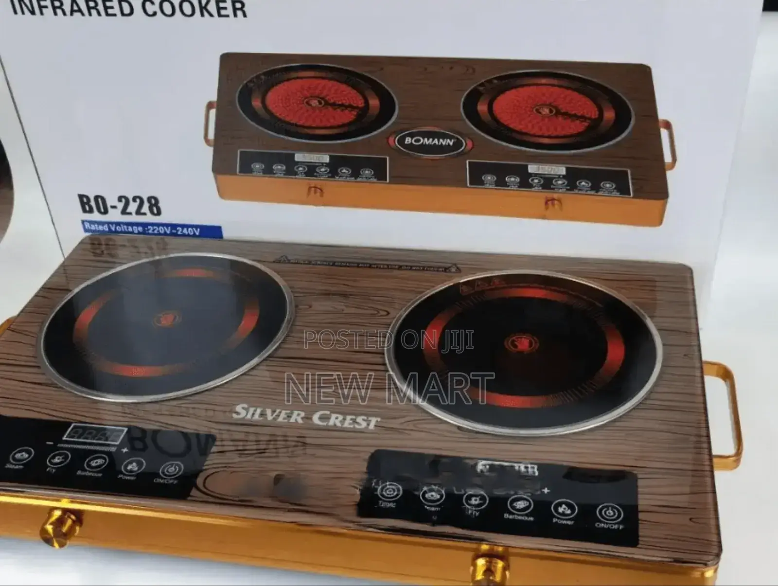 Silver Corlest Electric Ceramic Stove