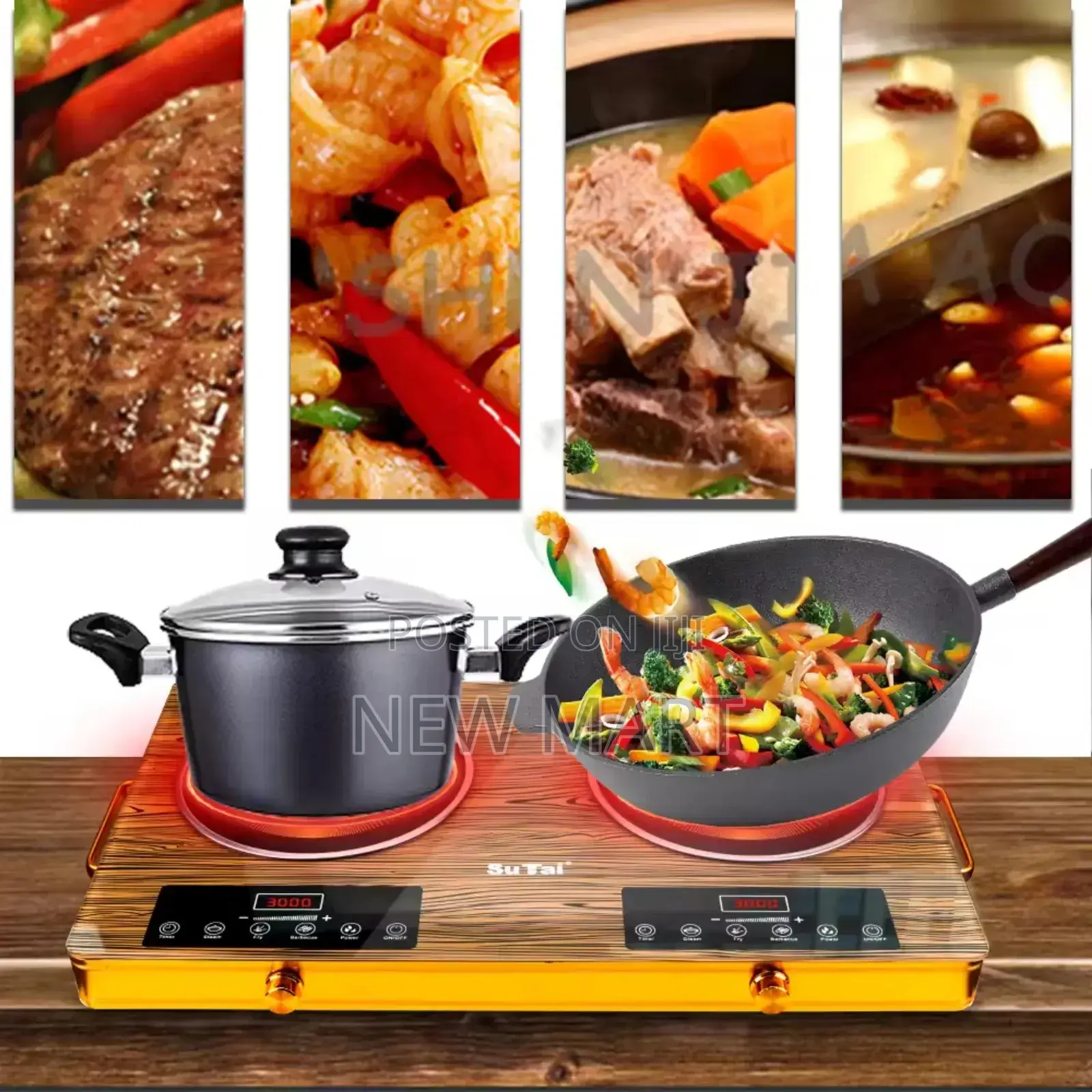 Silver Corlest Electric Ceramic Stove