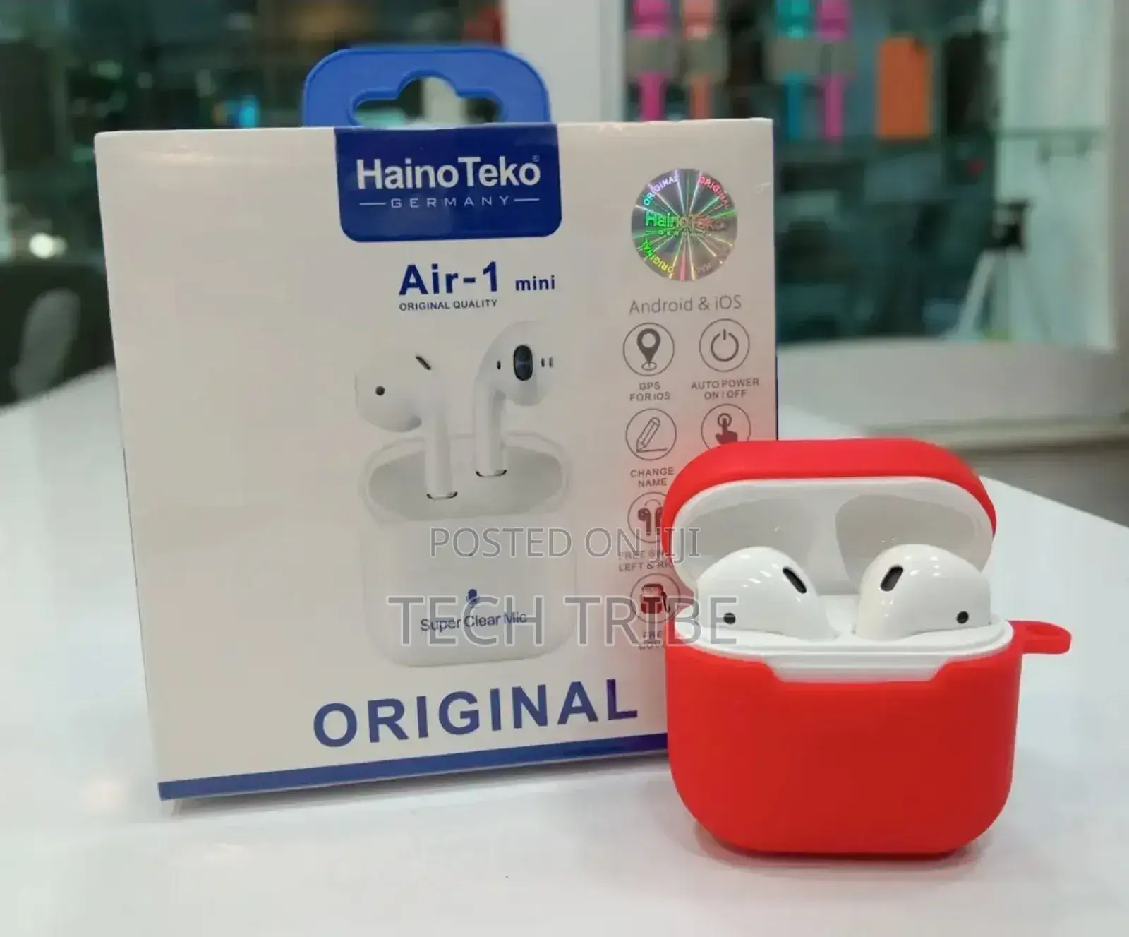 Haino Teko Original Air 1 Mini Earbuds With
Touch Sensor