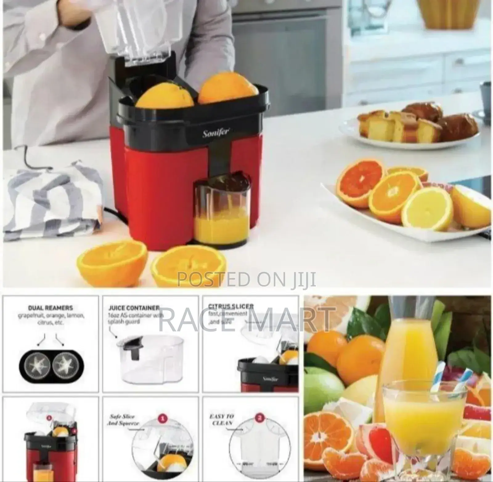 Sonifer Sf-5521 Double Juicer