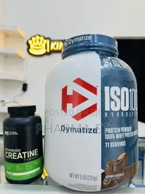 Photo - Iso Dymatize Whey Protien With on Micronized Creatine