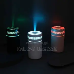 Car Home Air Humidifier With Colorful Led Light