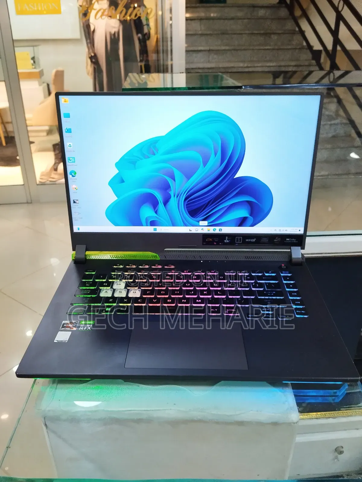 New Laptop Asus ROG Strix G16 G614 16GB AMD Ryzen 9 SSD 512GB