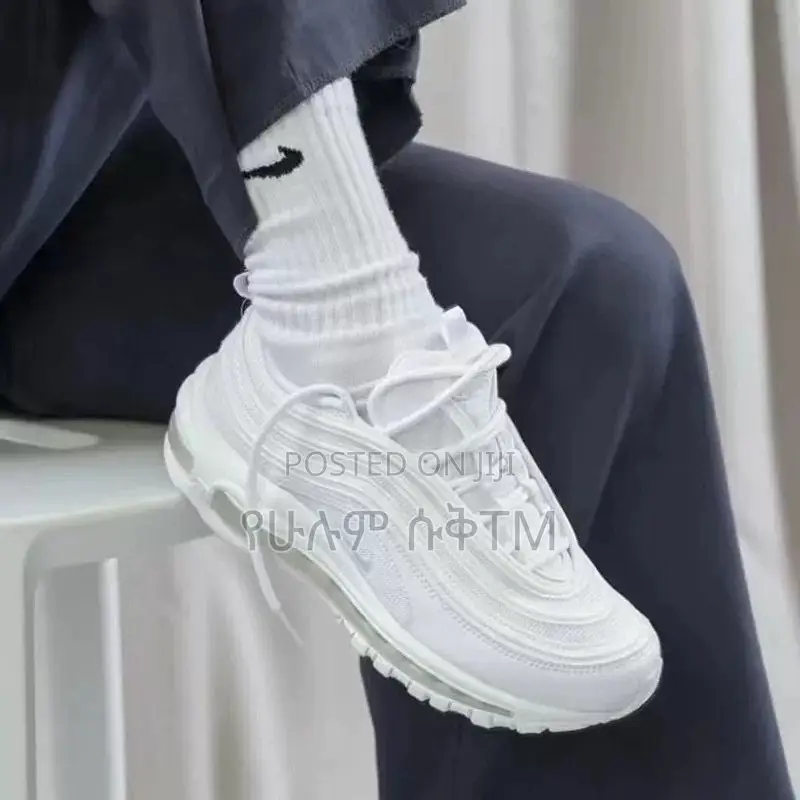 Original Nike Air Max 97 WMNS ‘Triple White’ Shoes