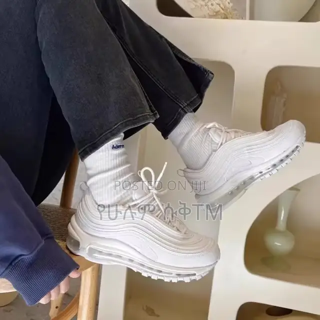 Original Nike Air Max 97 WMNS ‘Triple White’ Shoes