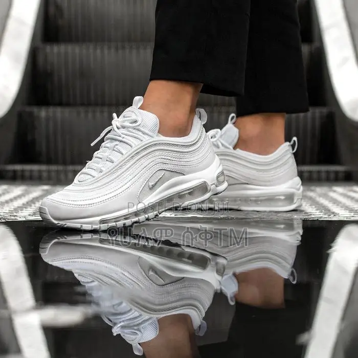 Original Nike Air Max 97 WMNS ‘Triple White’ Shoes