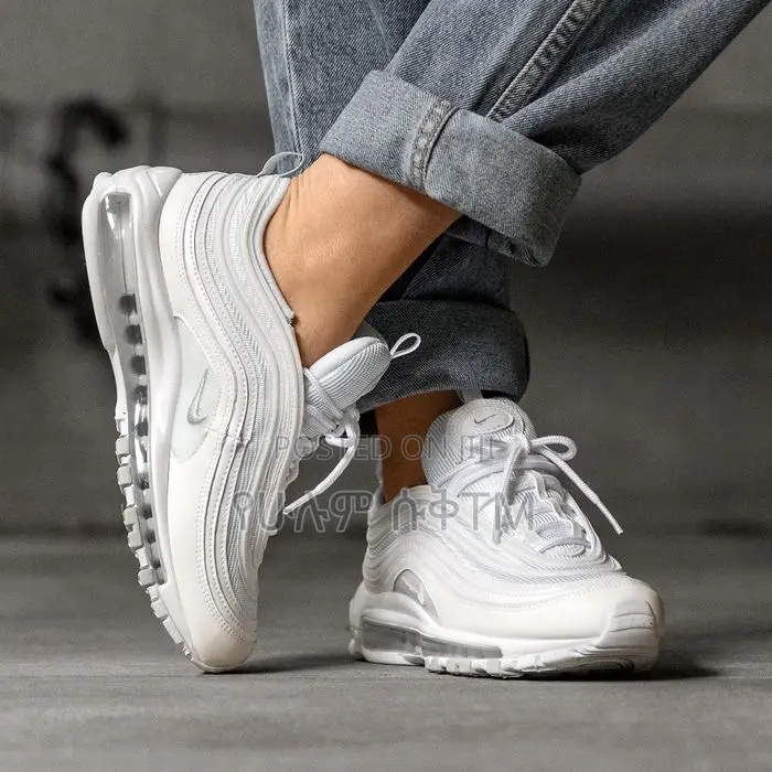 Original Nike Air Max 97 WMNS ‘Triple White’ Shoes