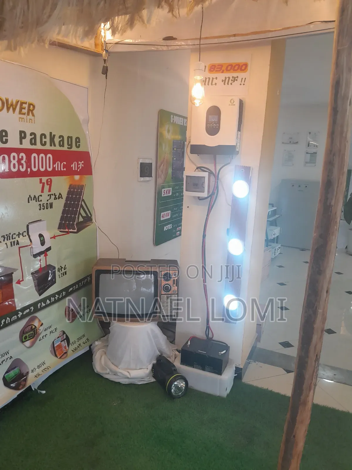 Hybrid Mini Invertor and Battery