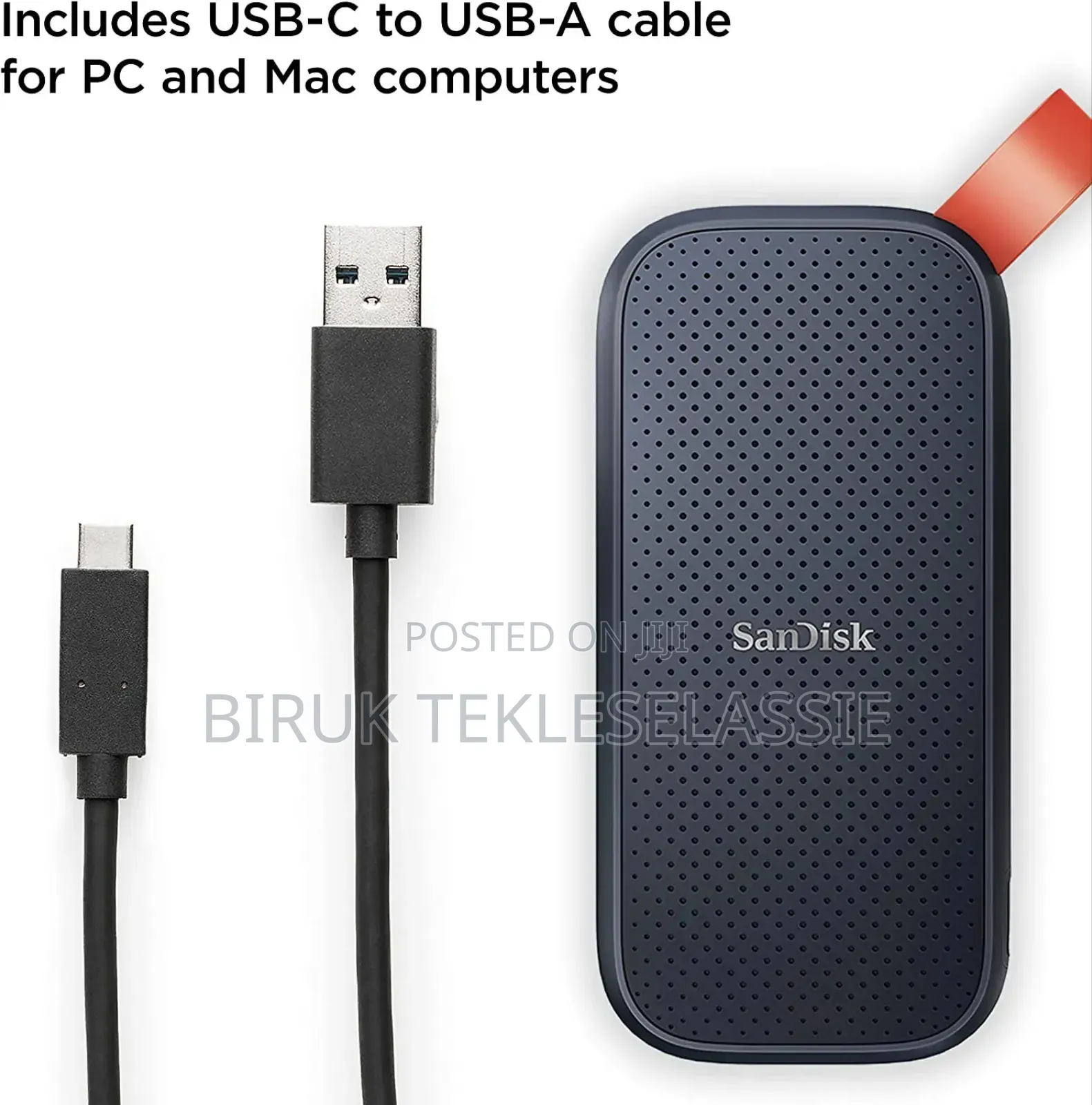 Sandisk Portable Ssd 1 Tb, 800mb/S | Usb-c, Usb 3.2