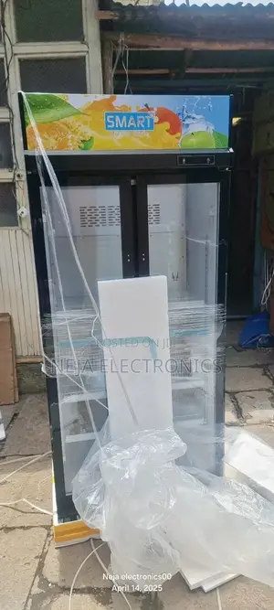 Smart Showcase 455l Display Fridge 2-door Side By Side Deliv