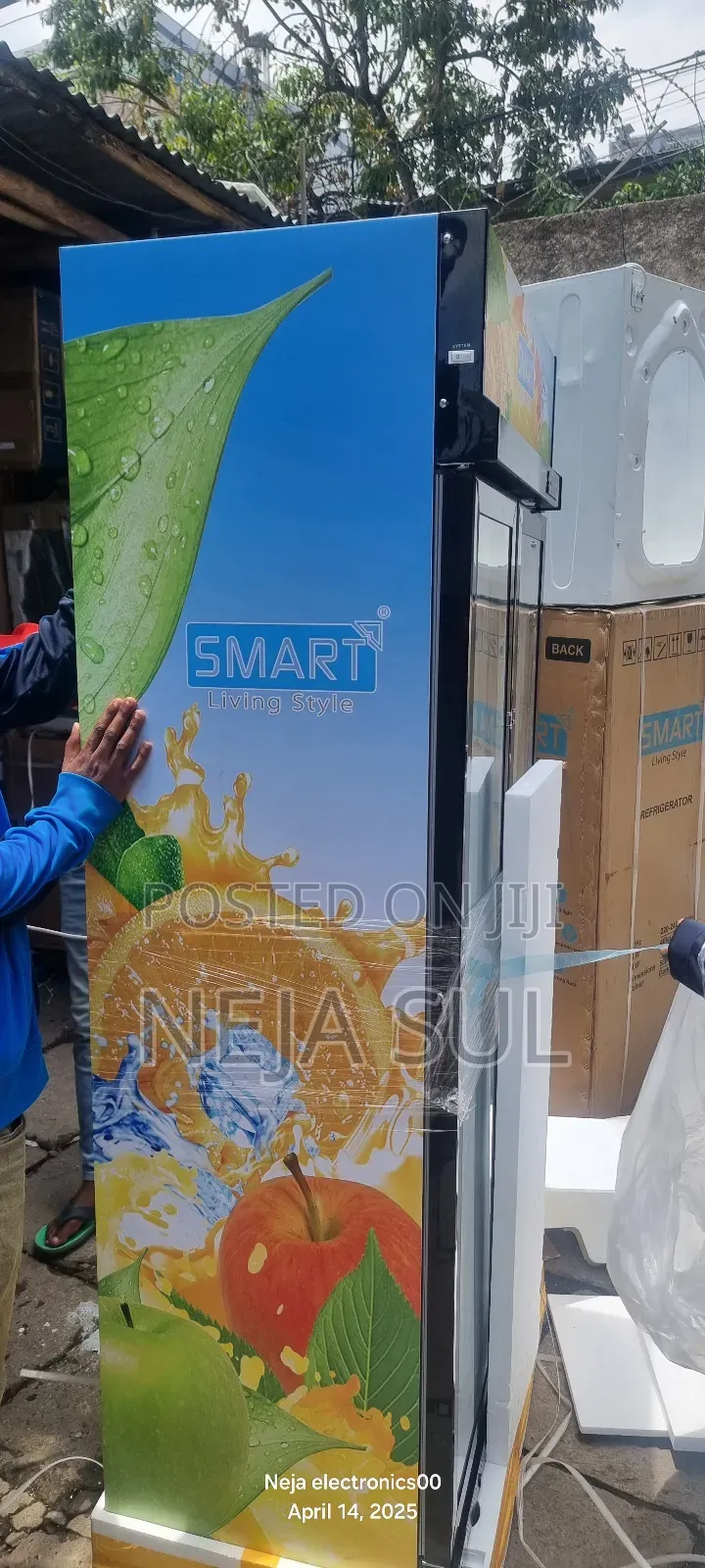 Smart Showcase 455l Display Fridge 2-door Side By Side Deliv