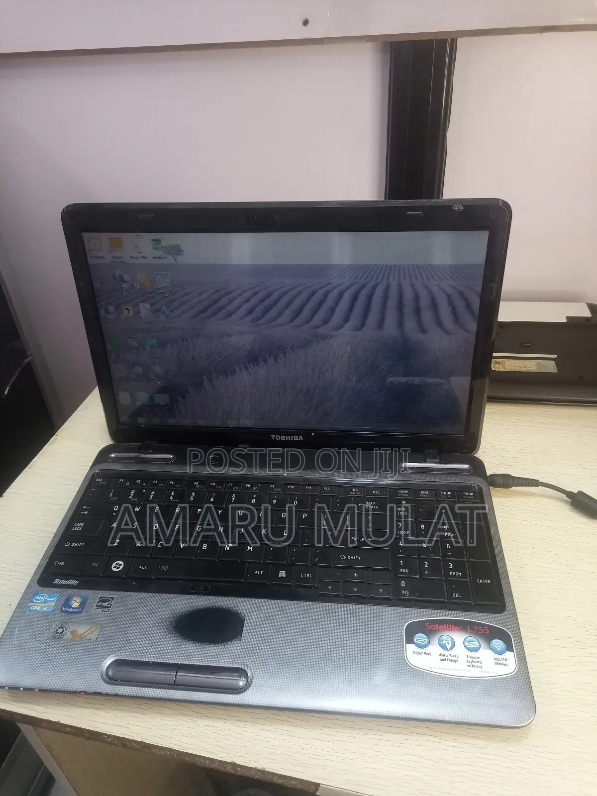 Laptop Toshiba Satellite C850 4GB Intel Core I7 HDD 256GB