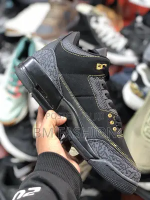 Jordan 3 Black X Golden