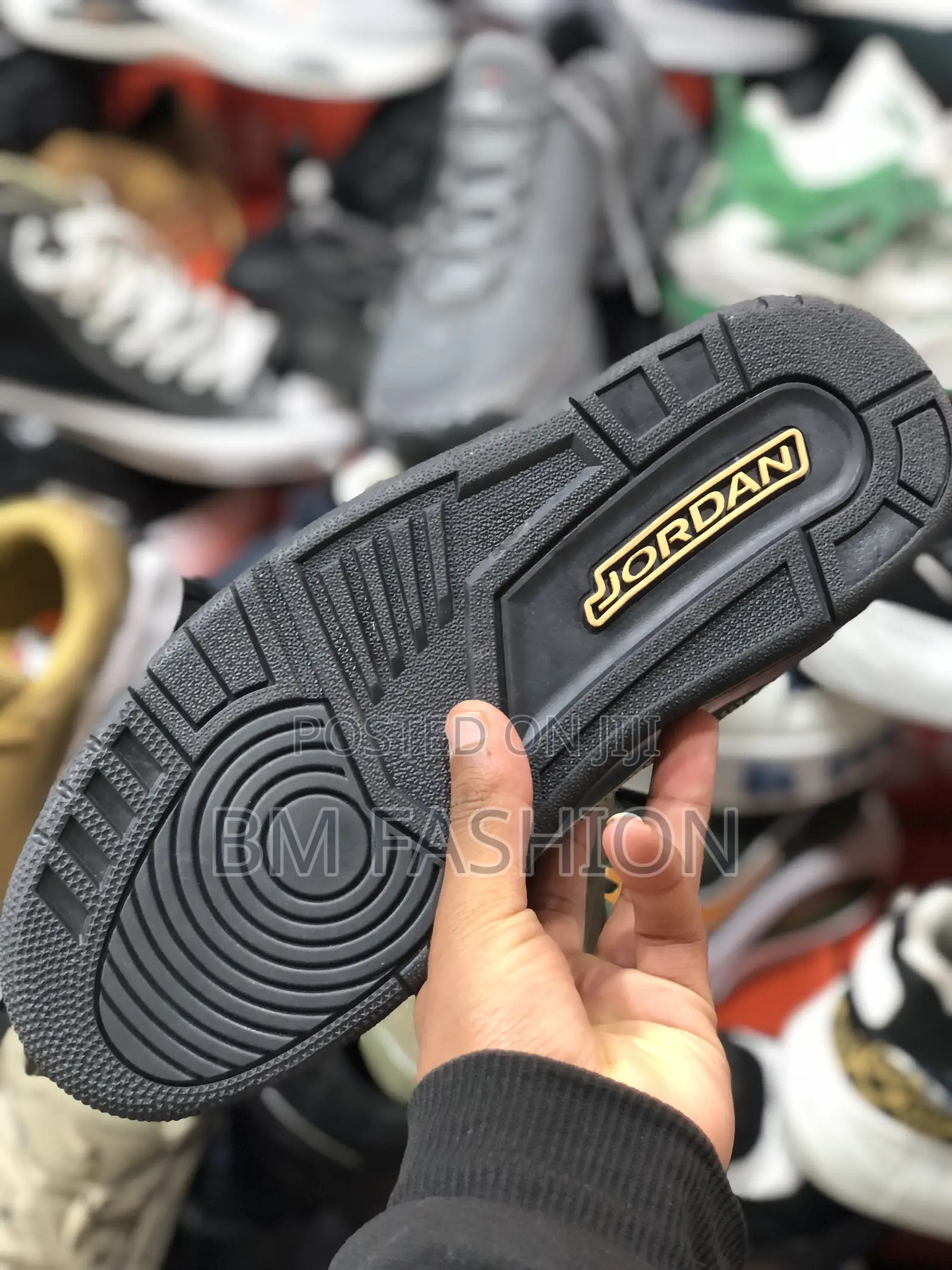 Jordan 3 Black X Golden