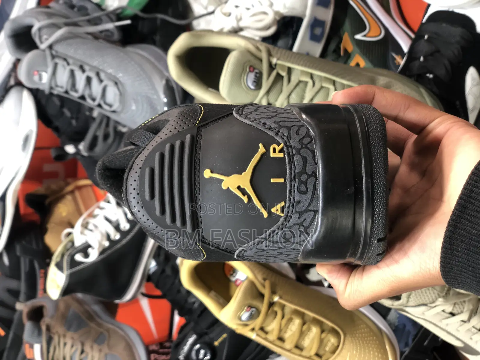 Jordan 3 Black X Golden