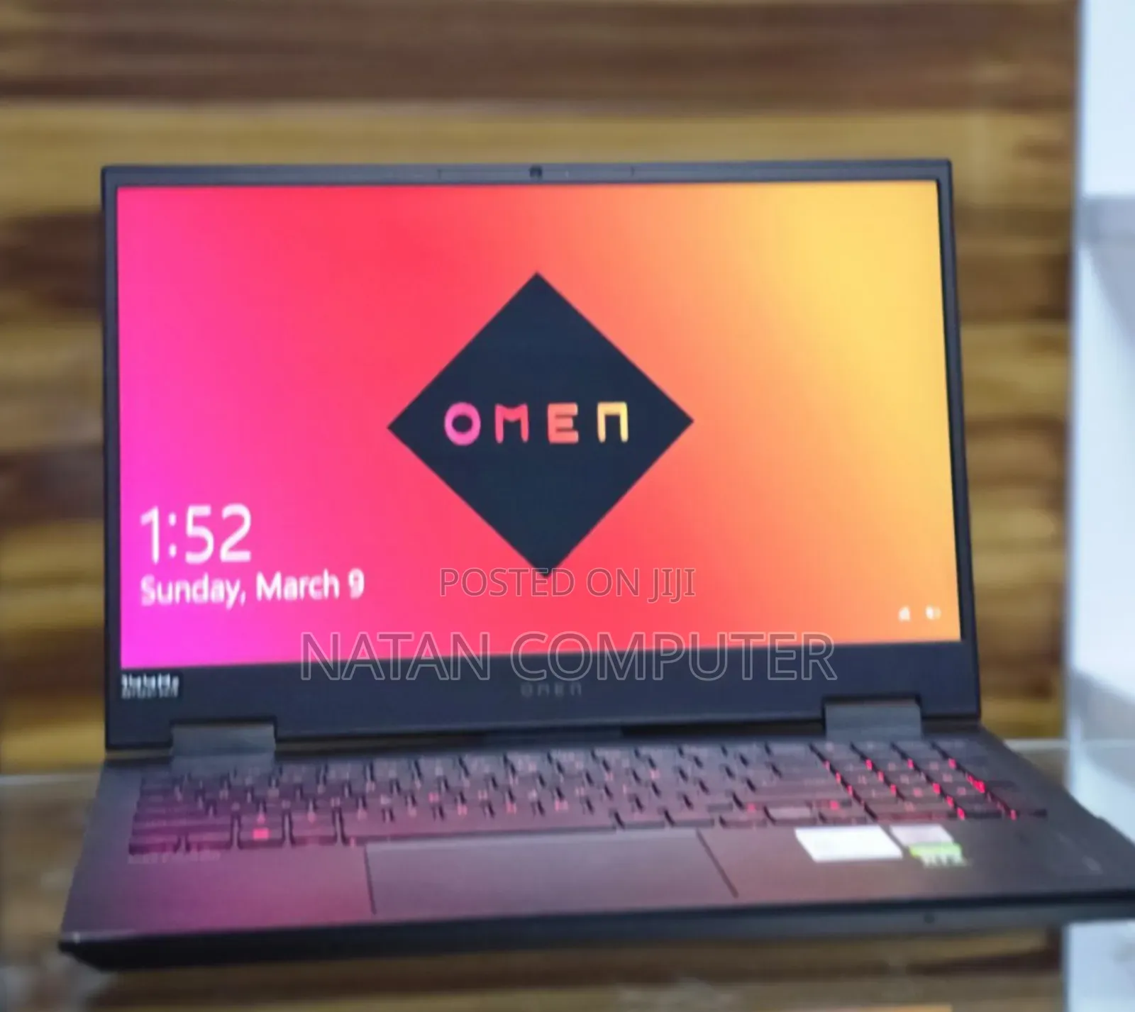 New Laptop HP Omen 15-Dh002nr 16GB Intel Core I7 SSD 512GB
