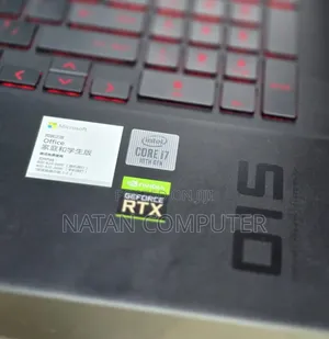 New Laptop HP Omen 15-Dh002nr 16GB Intel Core I7 SSD 512GB