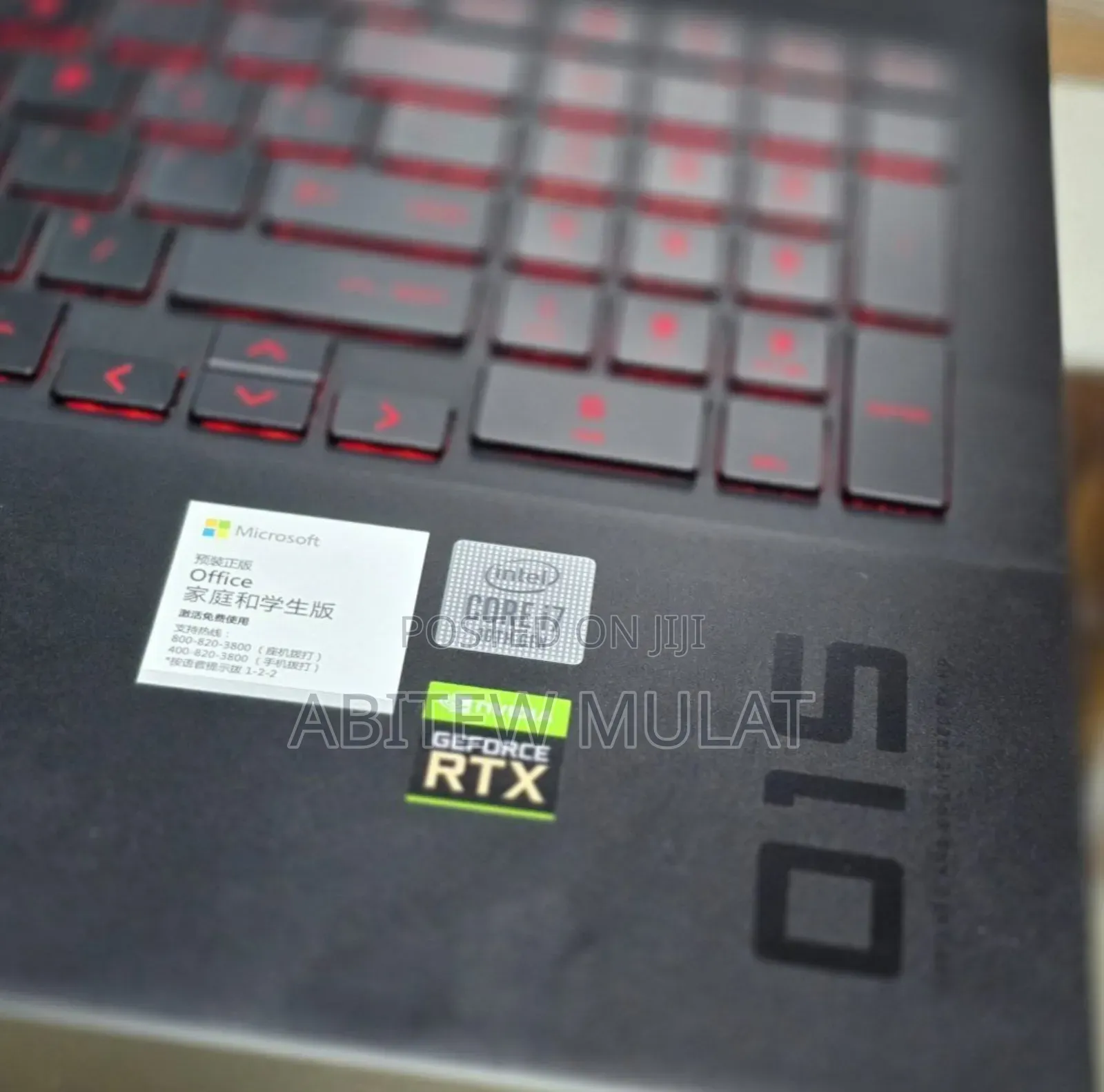 New Laptop HP Omen 15 16GB Intel Core I7 SSD 512GB