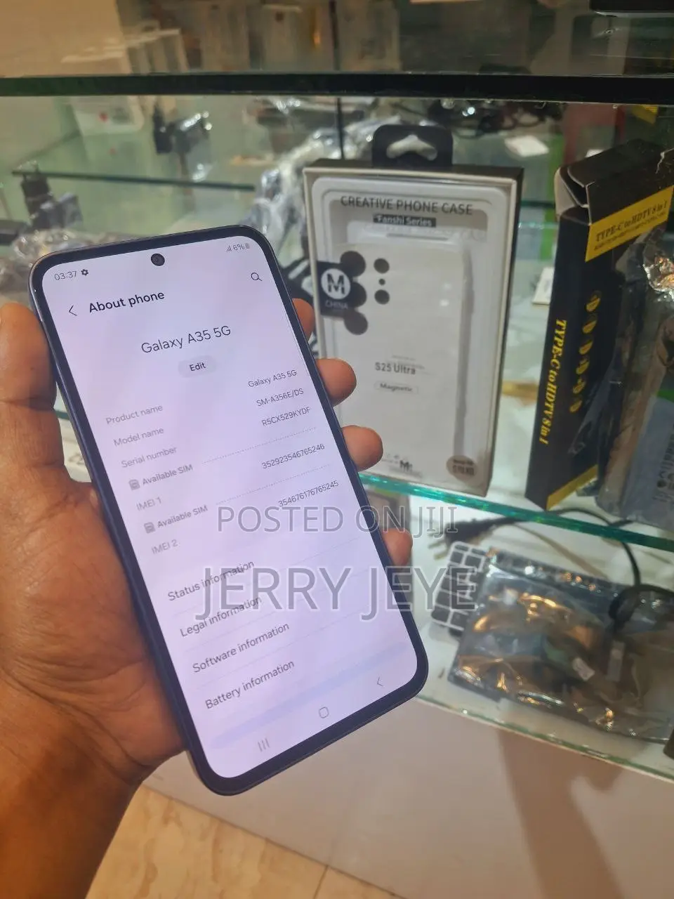 New Samsung Galaxy A35 128 GB Black