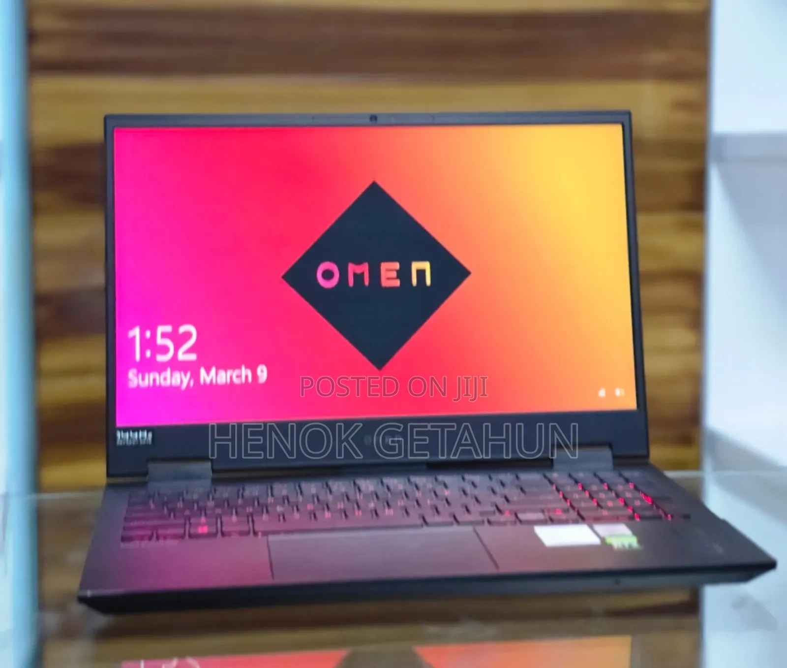 New Laptop HP Omen 15 16GB Intel Core I7 SSD 512GB