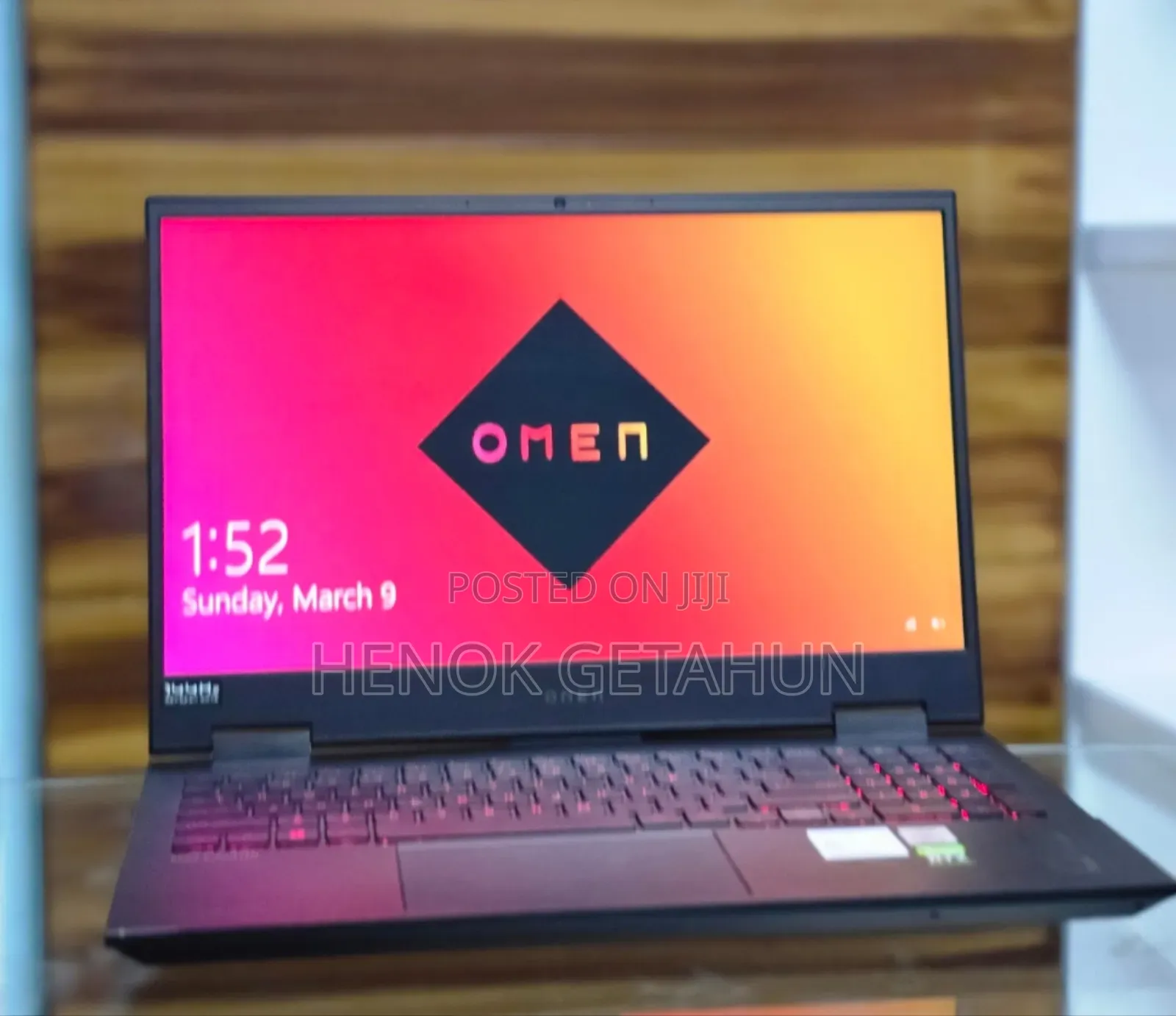 New Laptop HP Omen 15 16GB Intel Core I7 SSD 512GB