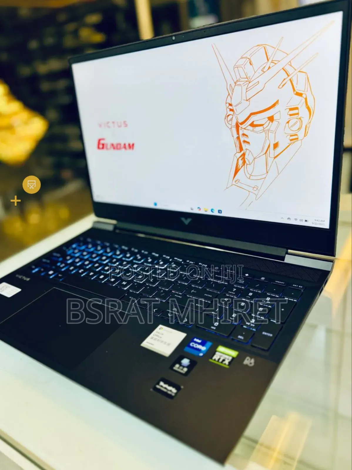 New Laptop HP Victus 16 16GB Intel Core I7 SSD 512GB