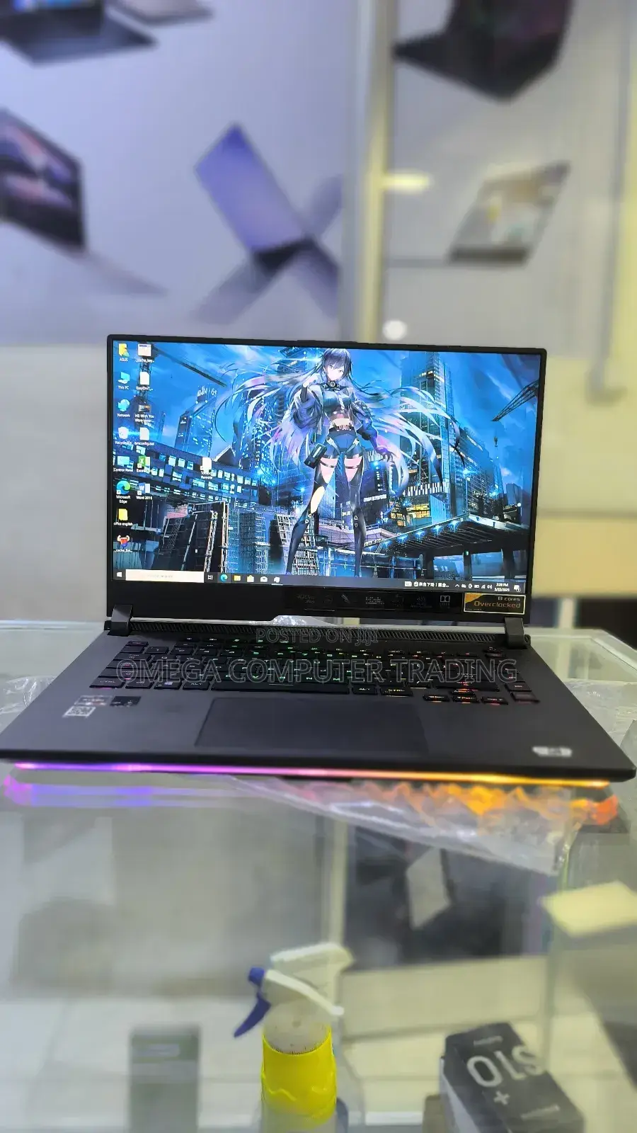 New Laptop Asus ROG Strix G16 G614 16GB AMD Ryzen 9 SSD 1T