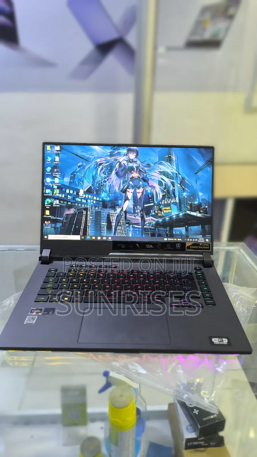 New Laptop Asus ROG Strix G16 G614 16GB AMD Ryzen 9 SSD 1T