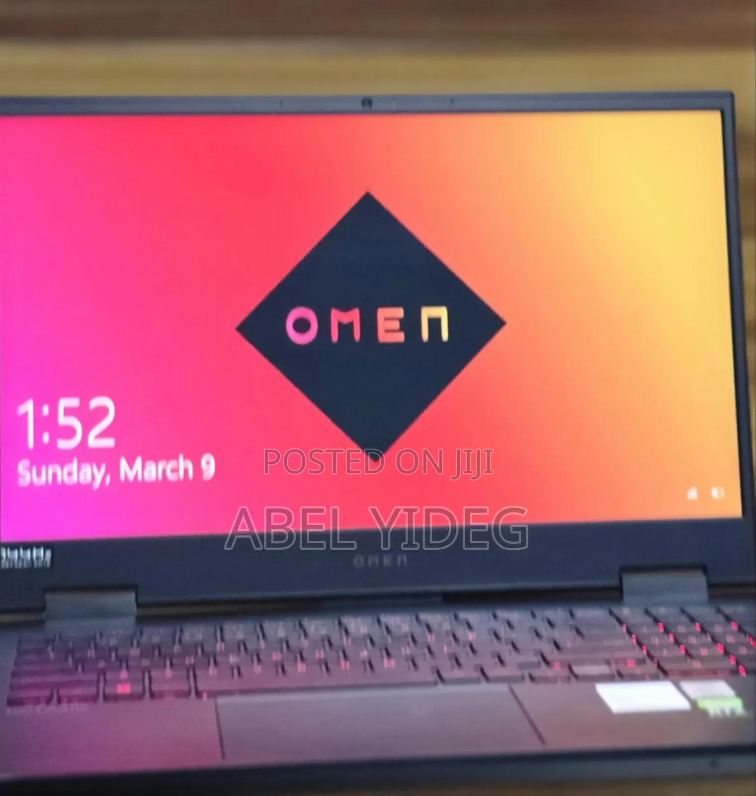 New Laptop HP Omen 15 16GB Intel Core I7 SSD 512GB