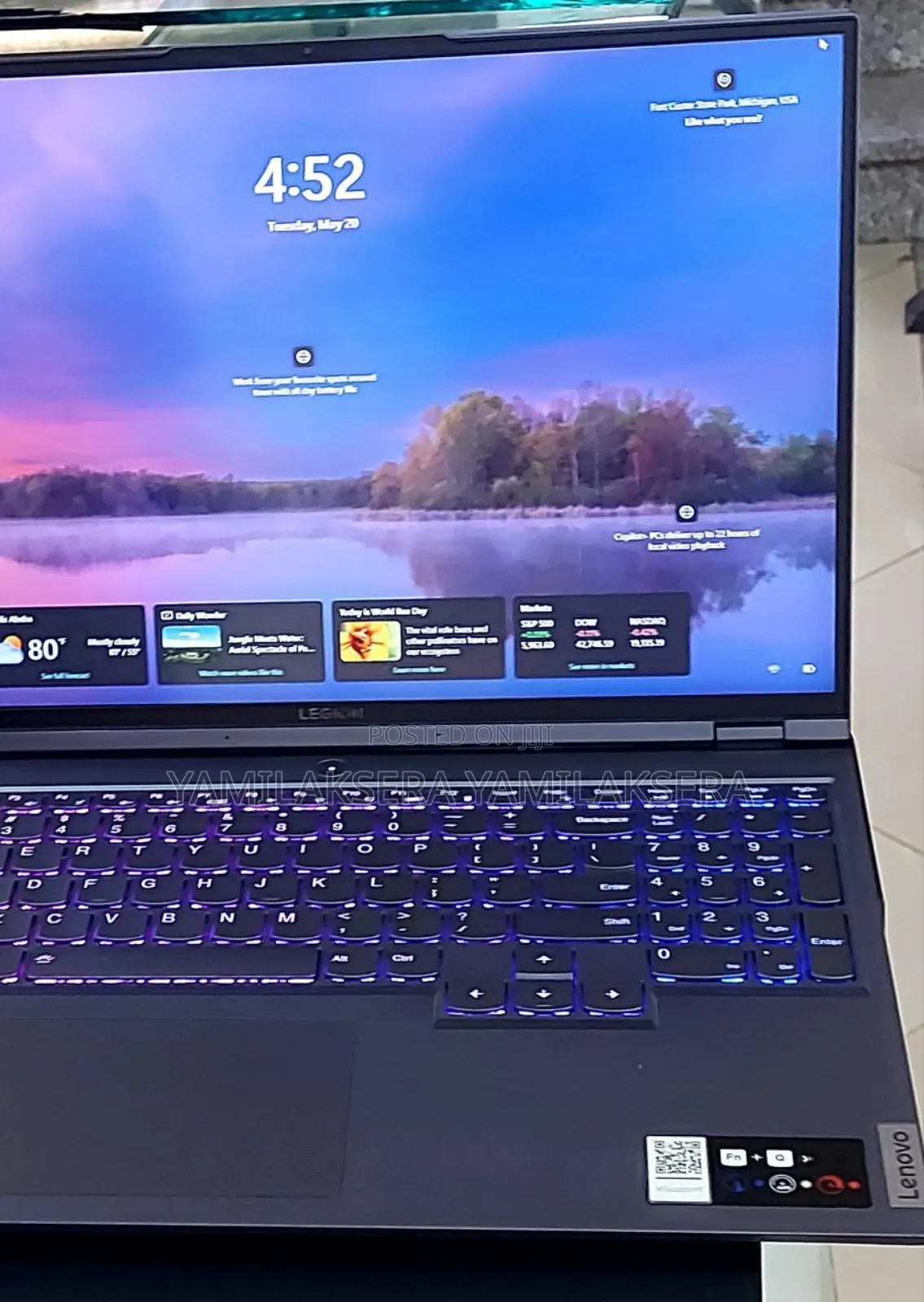 New Laptop Lenovo Legion 5 16GB AMD Ryzen 7 SSD 512GB