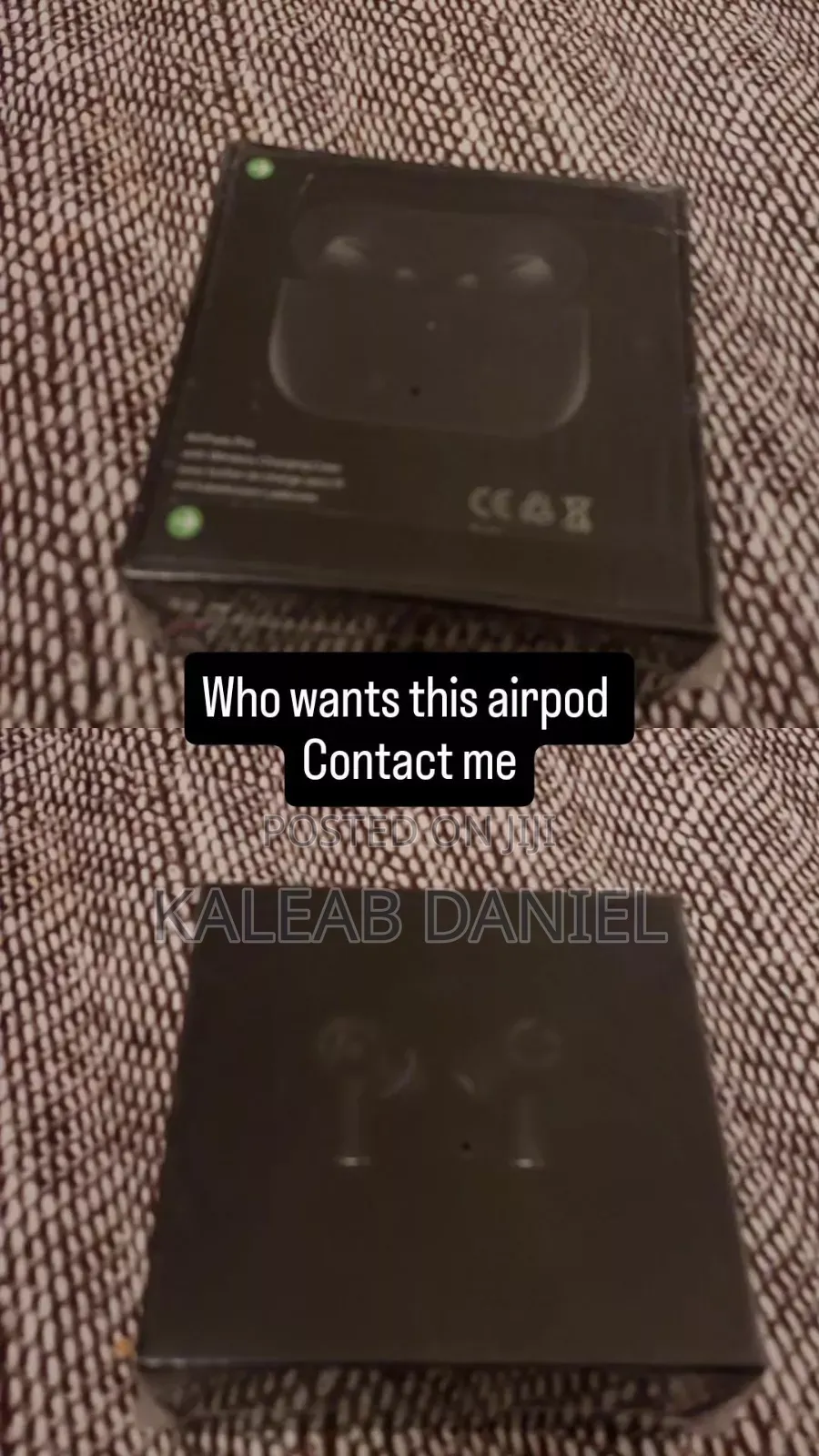 Airpod Pro 2700 Black and White