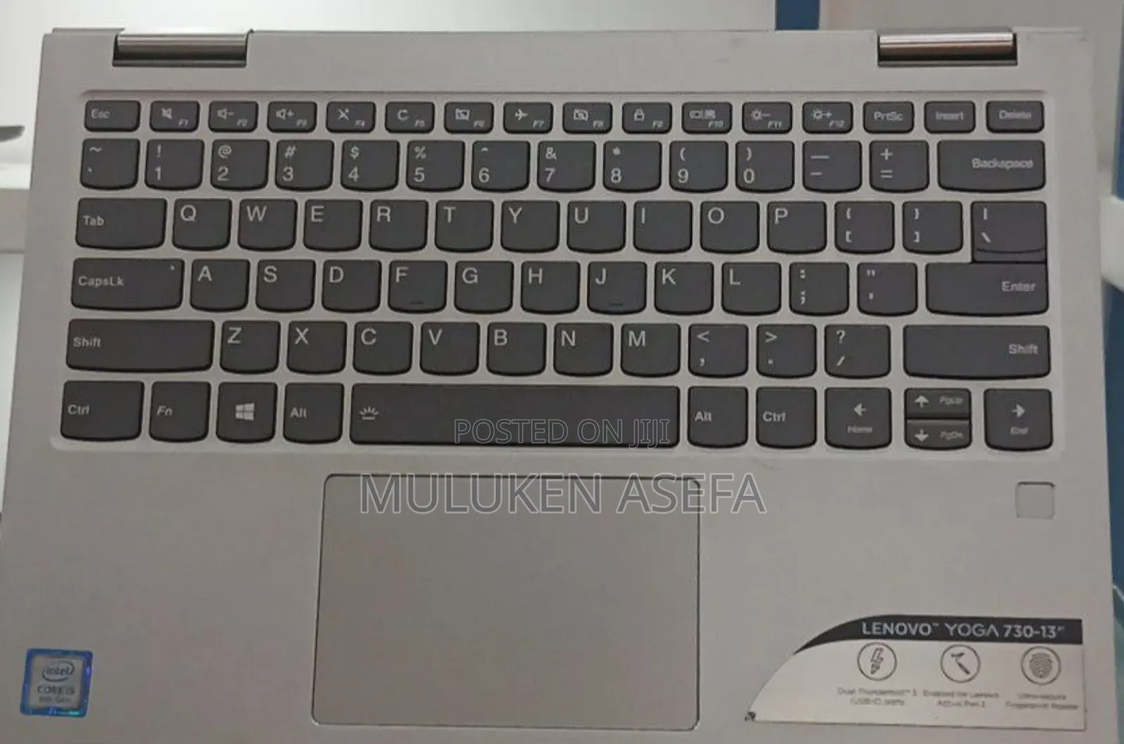 New Laptop Lenovo Yoga 730 8GB Intel Core I5 SSD 256GB