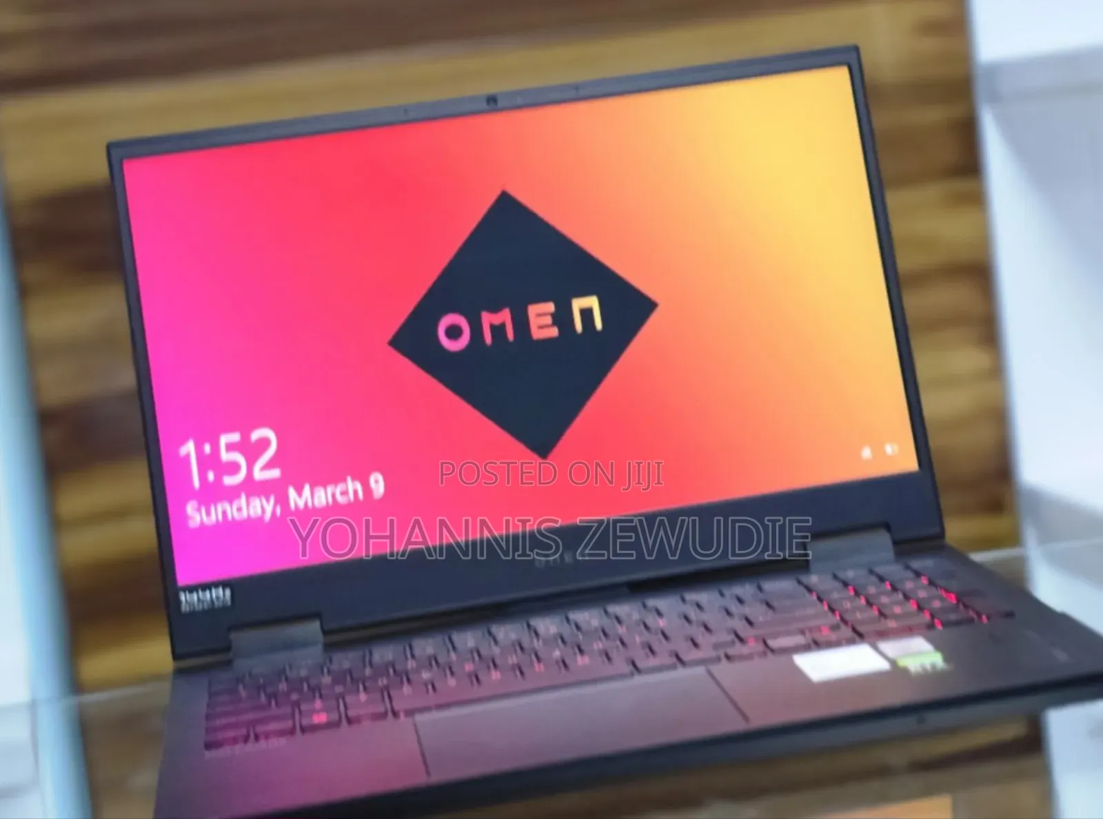New Laptop HP Omen 15 16GB Intel Core I7 SSD 512GB