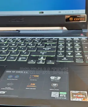 New Laptop Asus TUF516P 16GB AMD Ryzen 7 SSD 512GB