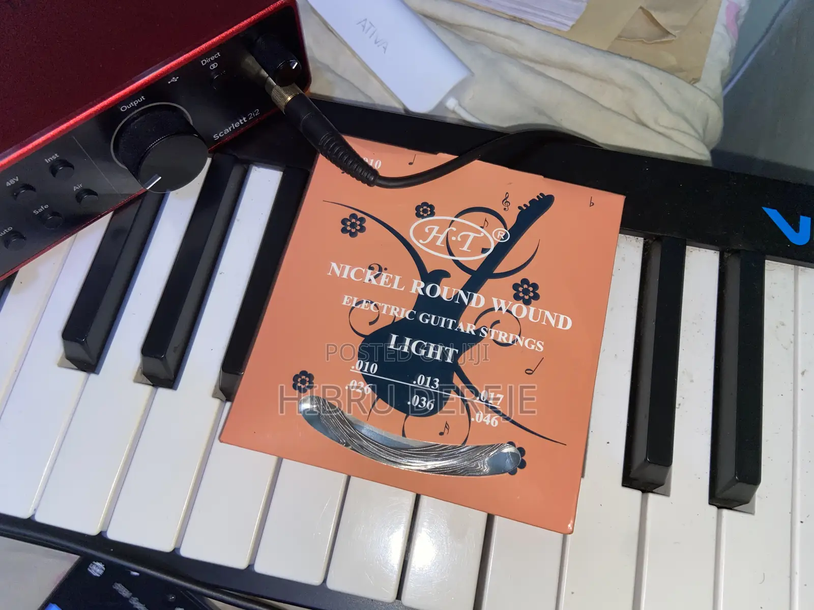 Nickel Guitar String