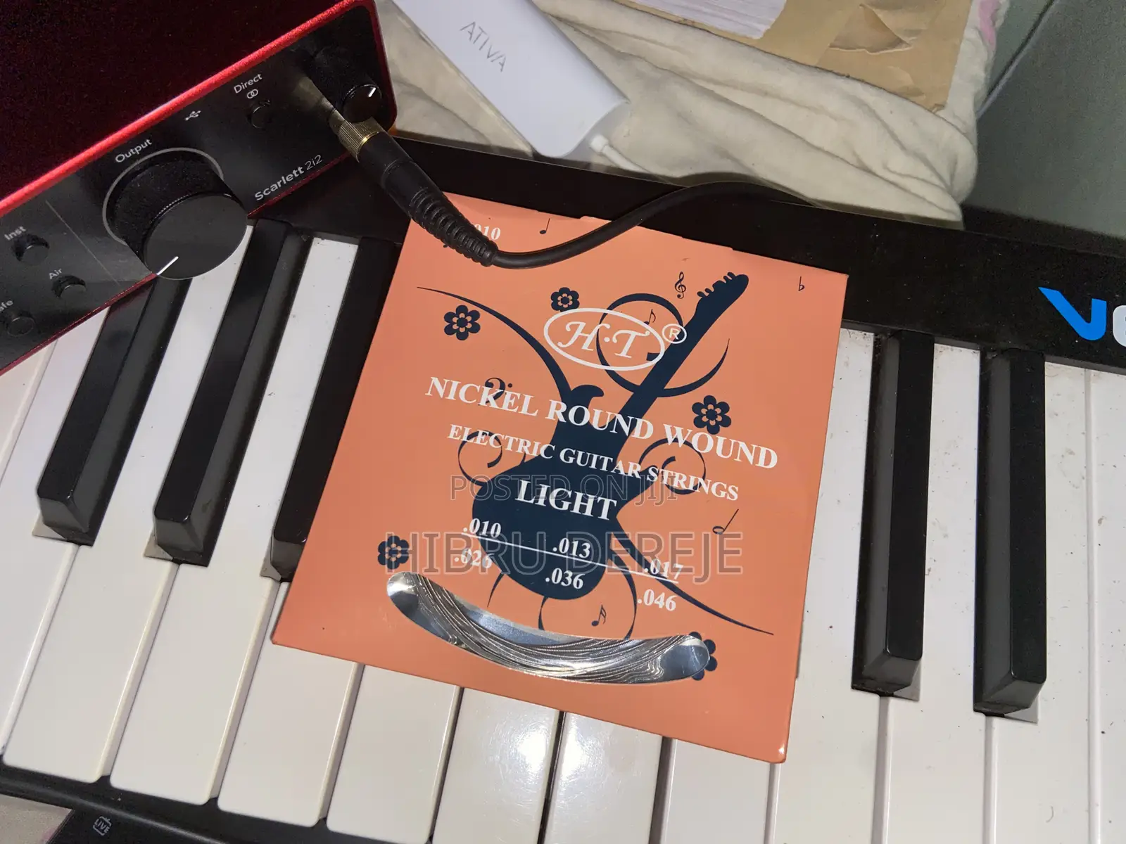 Nickel Guitar String