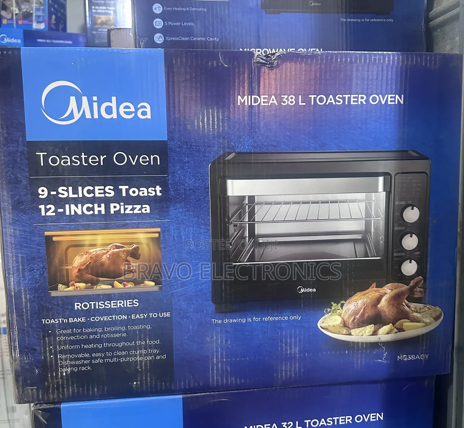 Midea Toaster 38l Oven