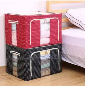 ተጣጣፊ የልብስ ማስቀመጫ ሳጥን Foldable Cloth Storage Box