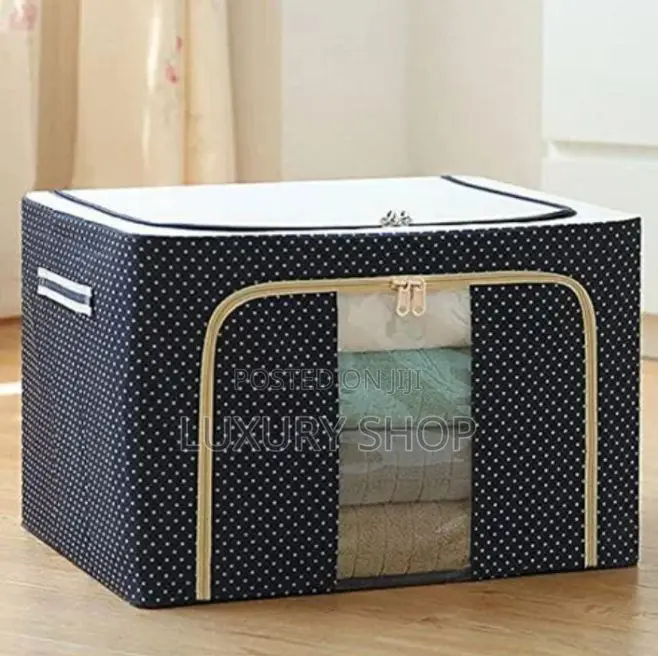 ተጣጣፊ የልብስ ማስቀመጫ ሳጥን Foldable Cloth Storage Box